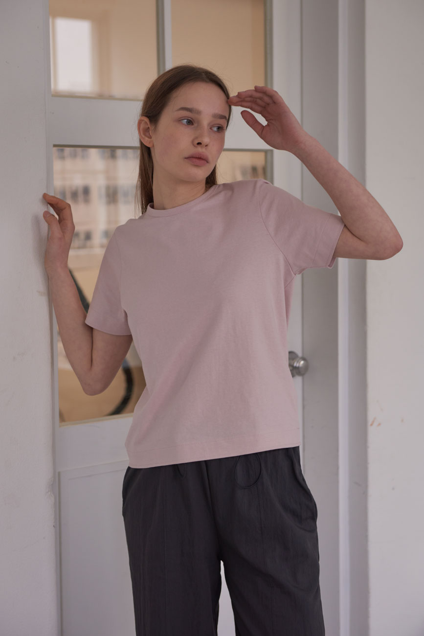 [RE] Silket Essential T-Shirts (Dusty Pink)