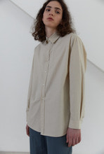21S CLASSIC COTTON SHIRTS (NUDE BEIGE)
