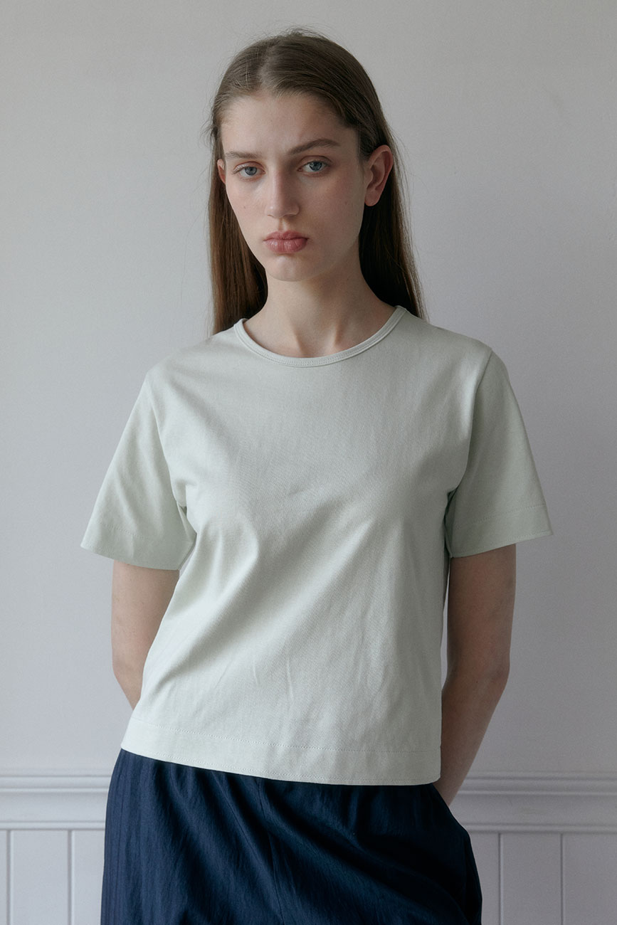 [5/27 예약배송] Silket Essential T-Shirts (Pale Mint)